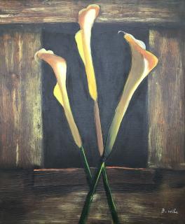 Žluté květy – B. Wiles