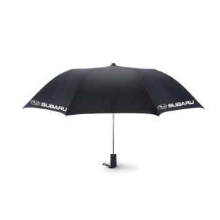 Automatický skládací deštník černé barvy