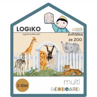 Geoboard Logiko Logiko: Zvířátka ze zoo