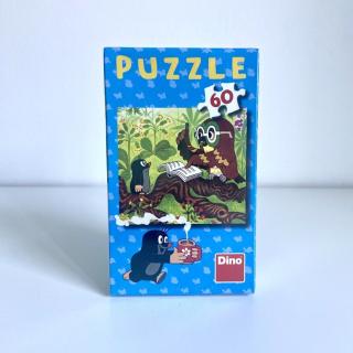 Krtek mini puzzle 60 - Jak Krtek uzdravil Myšku Minipuzzle Krteček: Obrázek 1