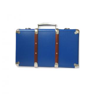 Nýtovaný kufr 40 cm varianta: modrá