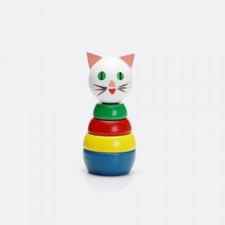 Skládačka kočka - barevná