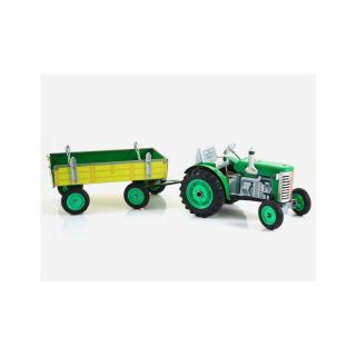 Traktor Zetor s valníkem zelený