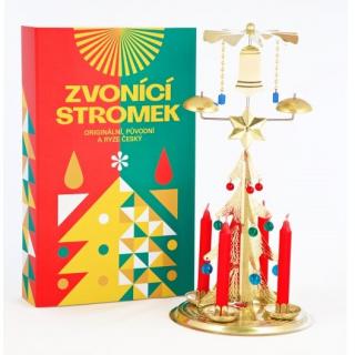 Zvonící stromek zlatý - Andělské zvonění