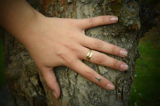 Anglosaský mosazný prstýnek, MARION