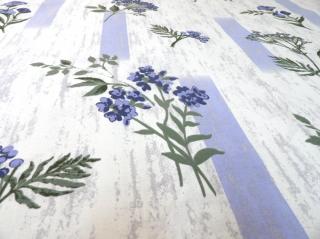 DOMESTIK 145/27809-4  polní květy-modré šíře 220cm / VELKOOBCHOD Ceník: VELKOOBCHOD: po celých rolích, bez odvíjení