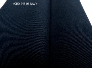 NORD 245/03 tmavě modrá NAVY / METRÁŽ NA MÍRU