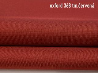 OXFORD 200/368 tmavě červená 160cm / METRÁŽ NA MÍRU