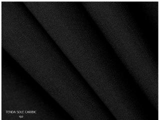 TENDA SOLE CARIBE 210 (192 černá BLACK)-160cm /   VELKOOBCHOD Ceník: VELKOOBCHOD: po celých rolích, bez odvíjení