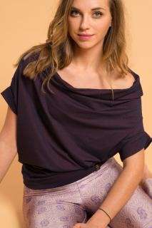 Dámské tričko I´m woman - tmavě fialová Velikost: S/M