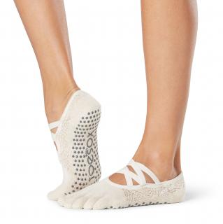 Ponožky na jógu prstové - Elle Magnolia Velikost: M - 39-42,5
