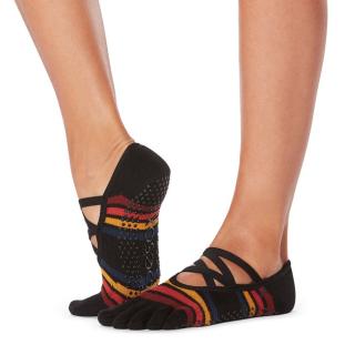 Ponožky na jógu prstové - Elle Nostalgic Velikost: M - 39-42,5