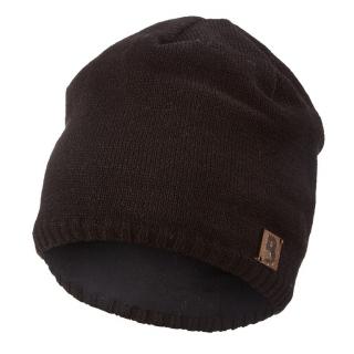 Čepice pletená hladká Outlast ® - černá Velikost: 6 | 54-57 cm