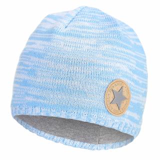 Čepice pletená hladká Outlast ® - sv.modrá melír Velikost: 1 | 36-38 cm
