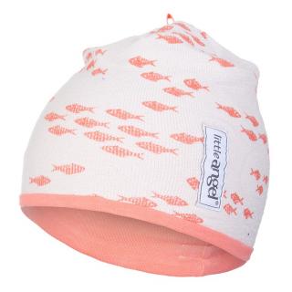 Čepice podšitá BIO Outlast® - natur/tm.coral Velikost: 2 | 39-41 cm