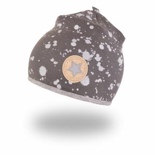 Čepice podšitá Outlast® - šedá skvrny/šedý melír Velikost: 3 | 42-44 cm