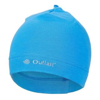 Čepice smyk natahovací Outlast ® - modrá Velikost: 1 | 36-38 cm