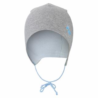 Čepice zavazovací podšitá Outlast ® - šedý melír/sv.modrá Velikost: 1 | 36-38 cm