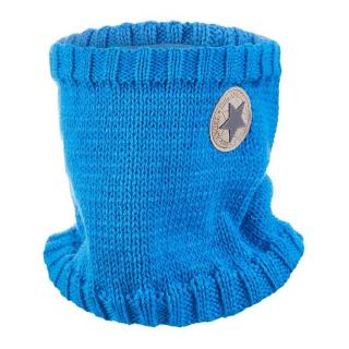 Nákrčník pletený hladký LA Outlast ® - modrá-logo Velikost: 3 | 42-44 cm