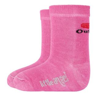 Ponožky STYL ANGEL - Outlast® - růžová Velikost: 20-24 | 14-16 cm