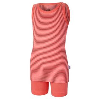 Souprava dětská Outlast® - pruh tm.coral/tm.coral Velikost: 92