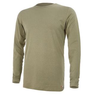 Tričko pánské DR tenké Outlast® - khaki Velikost: XL