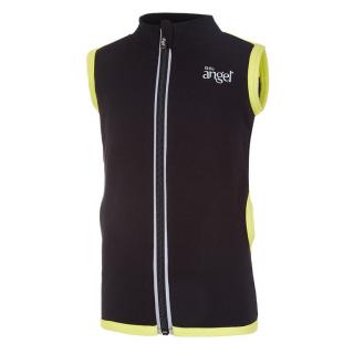 Vesta smyk REFLEX Outlast® - černá/tm.citronová Velikost: 104