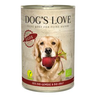 Dog's Love konzerva Barf Bio Vegan Reds;  400 g