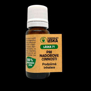 Dokonalá láska 71 - Při nádorové činnosti podpůrná inhalace 10 ml