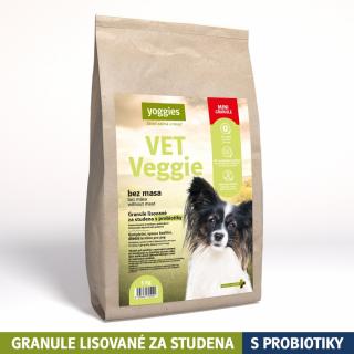 Yoggies MINI VET Veggie bez masa; 5 kg