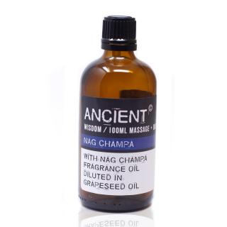 Ancient Wisdom Aroma olej pro masáže a do koupele Nag Champa směs, 100 ml