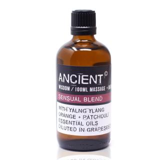 Ancient Wisdom Aroma olej pro masáže a do koupele Sensuální Směs, 100 ml