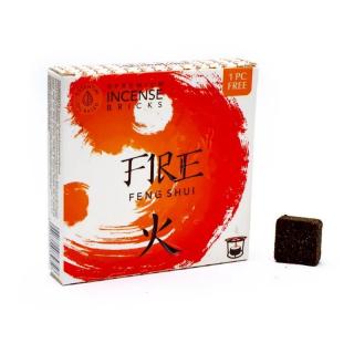 Aromafume Vonné cihličky Feng Shui Fire Oheň, 9 ks