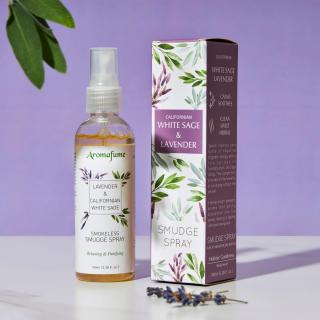 Aromafume Vonný esenciální olej ve spreji Californian White sage & Lavender, 100 ml