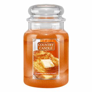 Country Candle Vonná svíčka Pumpkin French Toast, 680 g.