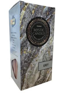 Goloka Mystic Candles Grey Magické svíčky (šedá), 20 ks