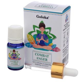 Goloka Natural Essential Oil Combat Anger (Směs), 10 ml