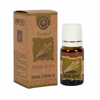Goloka Natural Essential Oil Lemon Grass (Citronová tráva), 10 ml