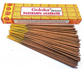 Goloka Vonné tyčinky Nag Champa, 100 g