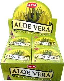 HEM Vonné kužely Aloe Vera, 10 ks