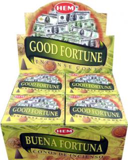 HEM Vonné kužely Good fortune, 10 ks