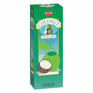 HEM Vonné tyčinky Coconut (kokos), 20 ks