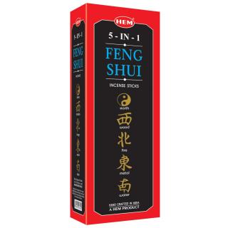 HEM Vonné tyčinky Feng Shui 5 in 1, 20 ks