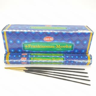 HEM Vonné tyčinky Frankincense Myrrh, 20 ks