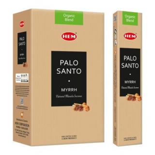 HEM Vonné tyčinky Organic Blend Premium Masala Palo Santo & Myrrh, 15 g