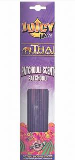 Juicy Jay's Thai Vonné tyčinky Patchouli Scent, 20 ks