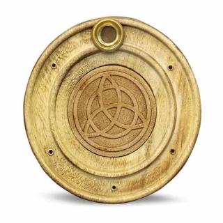 Mani Bhadra Stojánek na vonné tyčinky a kužely Pentacle, 10 cm