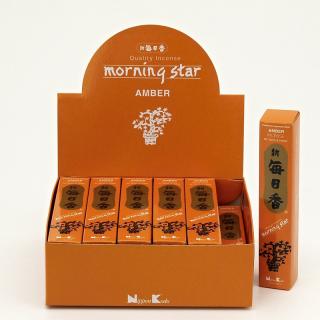 Nippon Kodo Vonné tyčinky Morning Star Amber, 50 ks