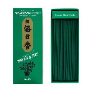 Nippon Kodo Vonné tyčinky Morning Star Cedarwood, 200 ks