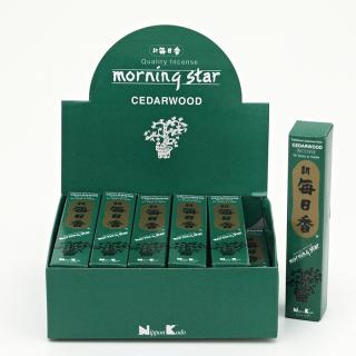 Nippon Kodo Vonné tyčinky Morning Star Cedarwood, 50 ks